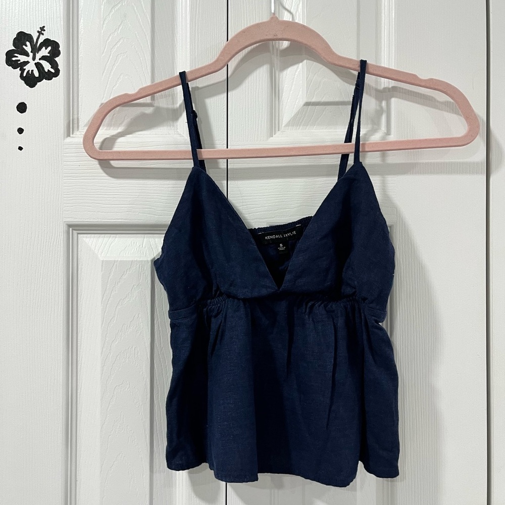 Kendall & Kylie Blue Crop